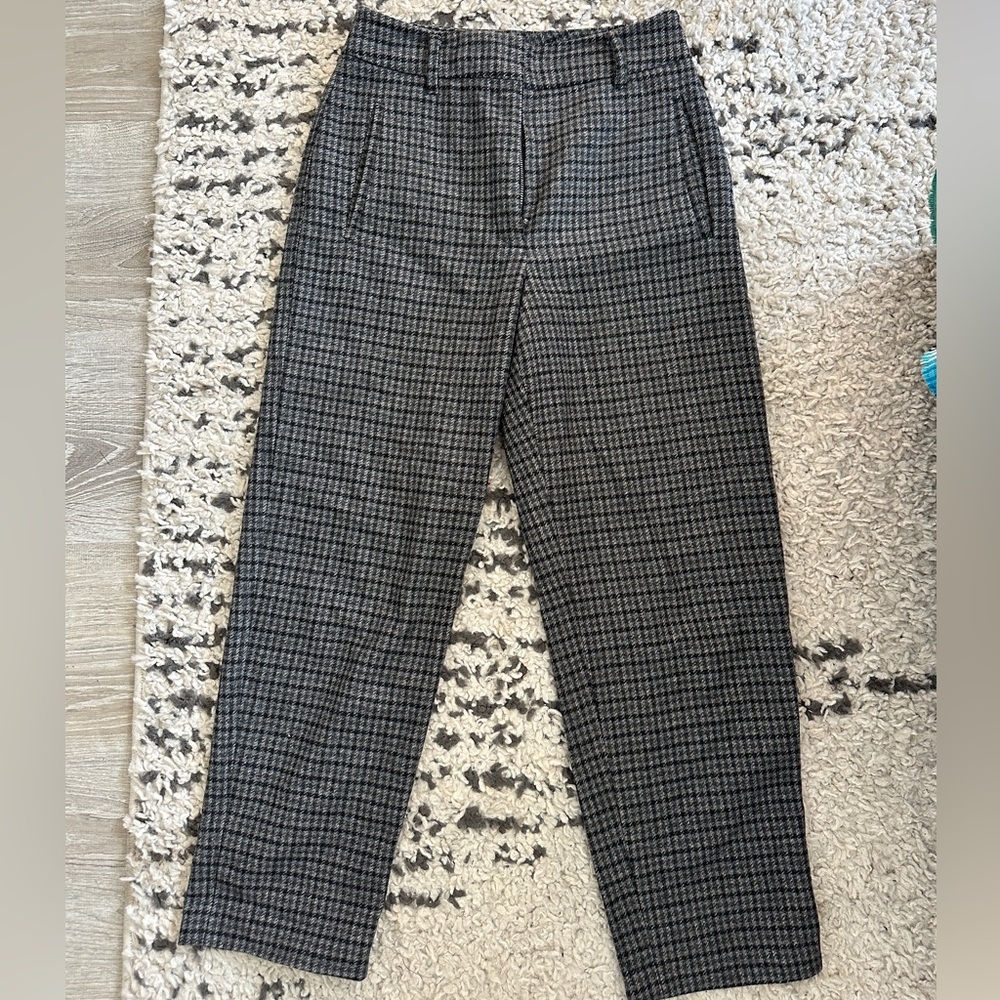 SOLD: Wilfred Cashmere-Blend Houndstooth Trouser
